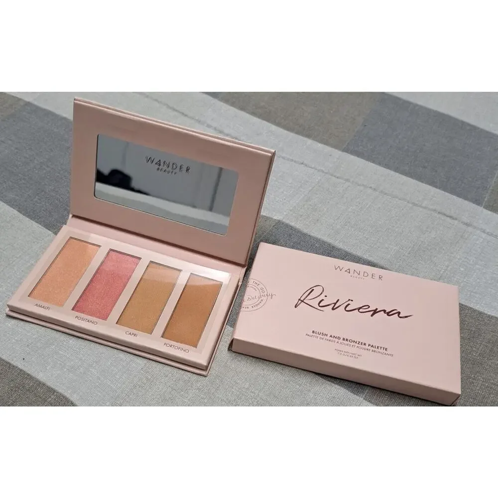 WANDER BEAUTY‎ RIVIERA Blush And Bronzer Palette